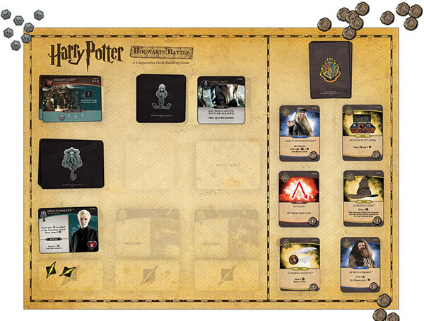 USAopoly Harry Potter Hogwarts Battle (en) base 700304047700