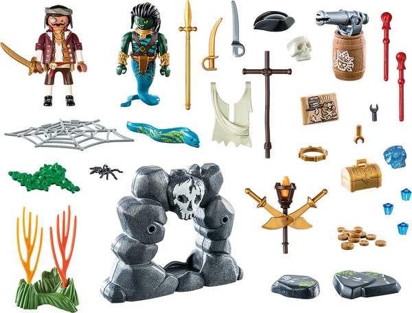 Playmobil Playmobil 71420 Pirate avec trésor 4008789714206