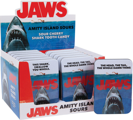 Boston America Corp Bonbons Jaws cherry sours 611508175741