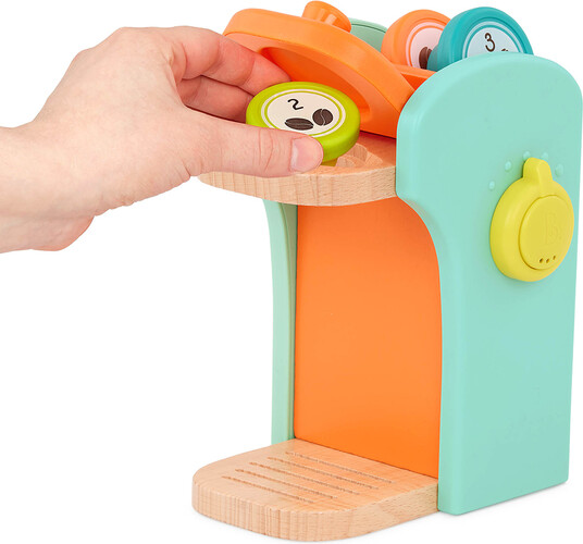 B. Brand B.Toys - set de machine à café en bois "café au play" 062243446427