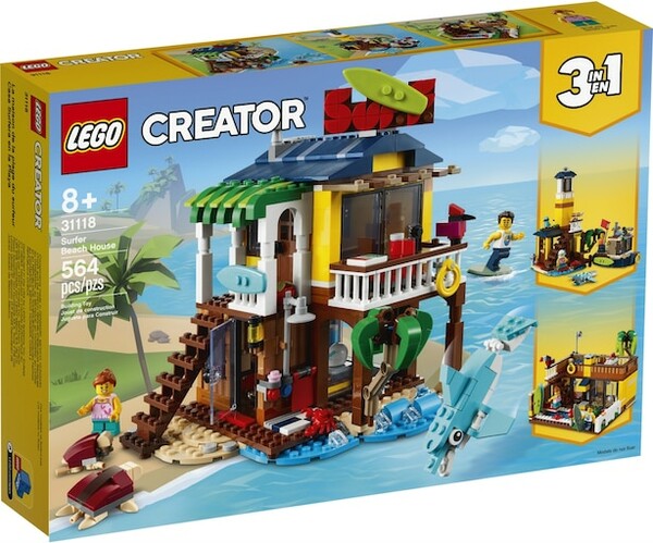LEGO LEGO 31118 La maison sur la plage du surfeur 673419336659