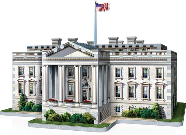 Wrebbit Casse-tête 3D La Maison-Blanche, Washington, district de Columbia, États-Unis (490pcs) 665541010071