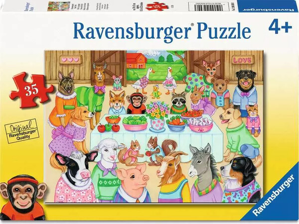 Ravensburger casse-tête Casse-tête 35 Fête dans la grange 4005555043003