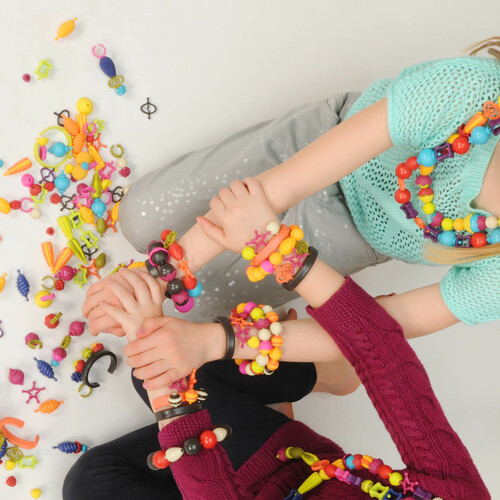 B. Brand Perles à assembler, ensemble de 150 (Creative-Beauty Pop-Arty!) 062243275997