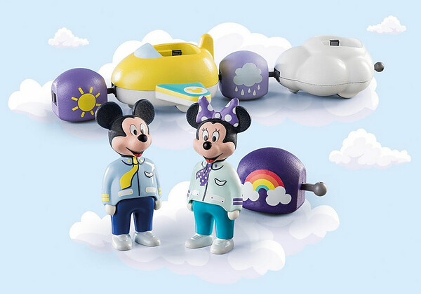 Playmobil Playmobil 71320 1.2.3 et Disney: Balade dans les nuages avec Mickey et Minnie 4008789713209