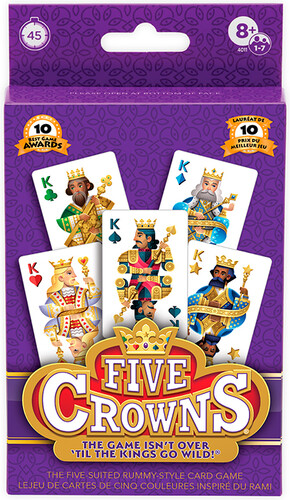 SET Enterprises Jeu de cartes Five Crowns (fr/en) 093514040112