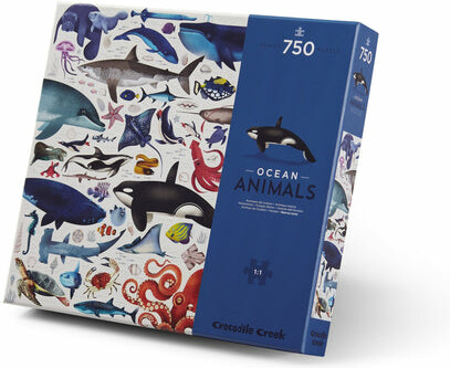Crocodile creek Casse-tête 750 Pc Puzzle/Ocean Animals 732396762049
