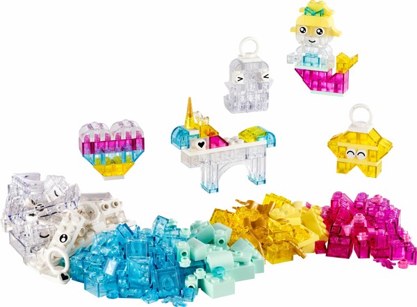 LEGO LEGO 11040 La boîte de briques transparentes magiques 673419407090