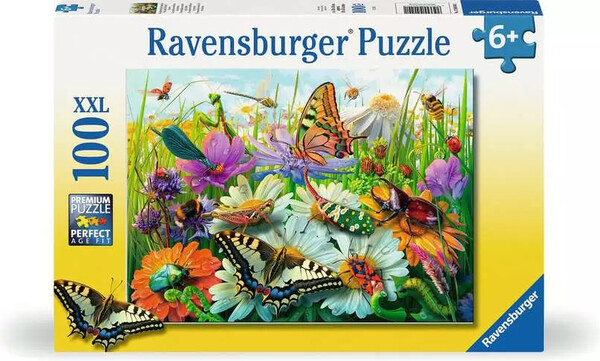 Ravensburger casse-tête Casse-tête 100 XXL Le monde merveilleux des insectes 4005555040491