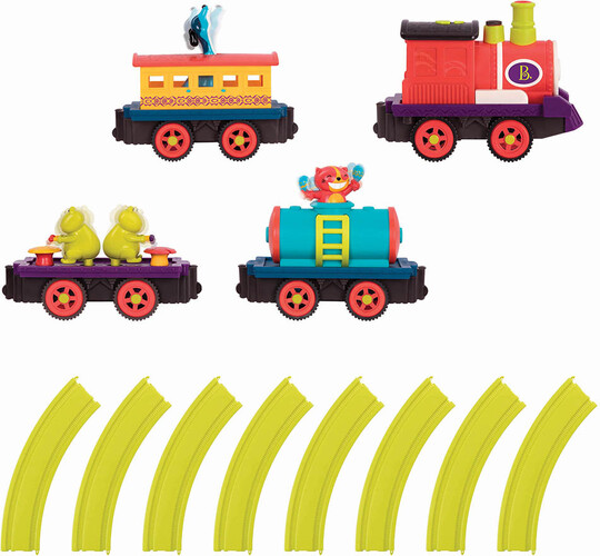 B. Brand B.Toys - Ensemble de train le "Critter Express" 062243409187