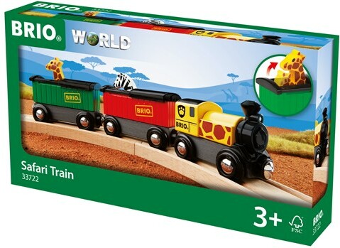 Brio Train Brio Train en bois Locomotive Safari 33722 7312350337228