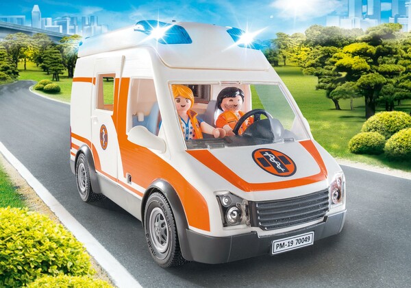 Playmobil Playmobil 70049 Ambulance et secouristes 4008789700490