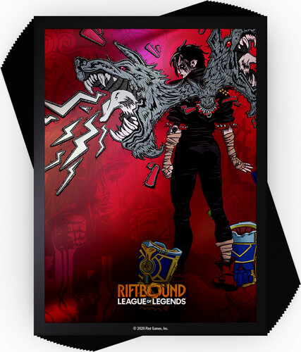 Riftbound league of legends (en) - unleashed - art sleeves #1(Vi) 100ct 810155275303