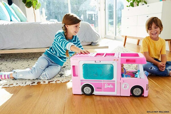 Mattel Barbie - Autocaravane de rêve 3-en-1 887961796865