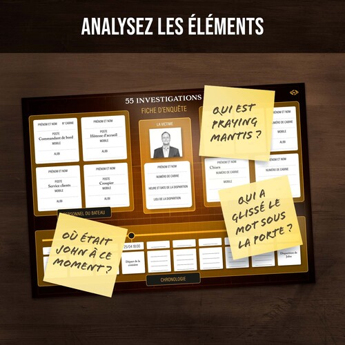 Platonia Games Dossiers Criminels (fr) Disparition aux Caraibes 3760363610113