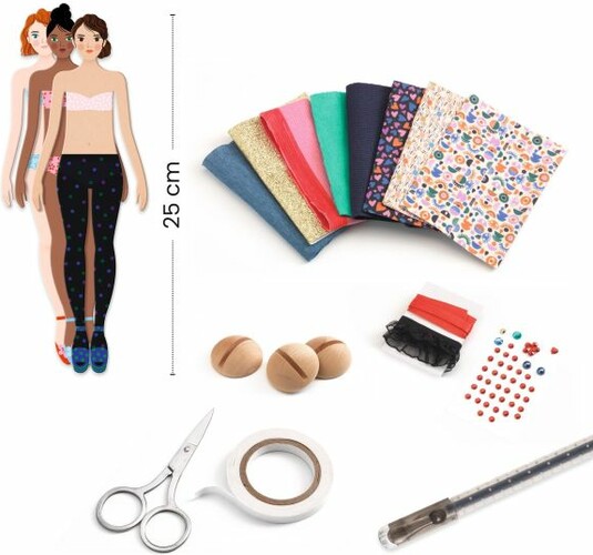Djeco Atelier / La mode by Marie (fr/en) 3070900093355