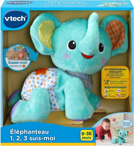 VTech VTech Éléphanteau 1, 2, 3 suis-moi (fr) 3417765332050