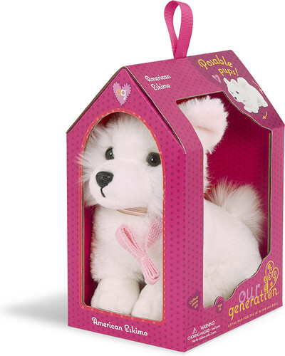 Poupées Our Generation Chiot en peluche OG - 15 cm American Eskimo 062243429499