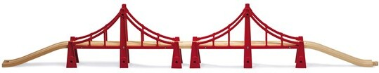 BRIO Brio Train en bois Double pont suspendu 33683 7312350336832