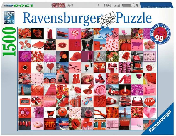 Ravensburger Casse-tête 1500 99 belles choses rouges 4005556162154