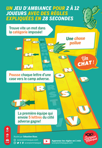 Scorpion Masqué Mot pour Mot - Réédition 807658001126