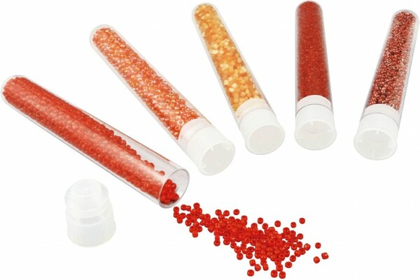 Buki Buki Be teens - Tubes de perles rouges (fr/en) 3700802103837