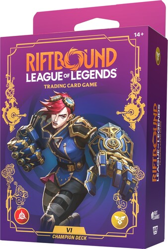 Riftbound league of legends (en) - unleashed - champion deck vi 810155274290