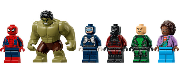 LEGO LEGO 76350 L'affrontement épique : Spider-Man contre Hulk 673419422826