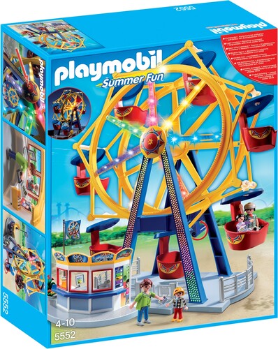 Playmobil Playmobil 5552 Grande roue avec illuminations (avril 2015) 4008789055521