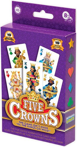 SET Enterprises Jeu de cartes Five Crowns (fr/en) 093514040112