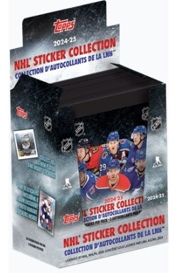 Topps TOPPS Collection d'autocollants de la LNH 24/25 (5/50/16) 887521133420