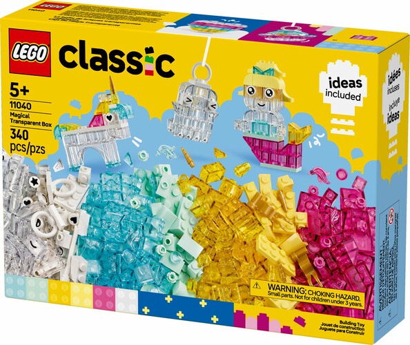 LEGO LEGO 11040 La boîte de briques transparentes magiques 673419407090