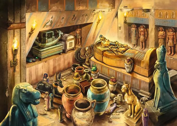 Ravensburger casse-tête Casse-tête 368 Escape Puzzle Enfants Egypte Ancienne 4005556133611