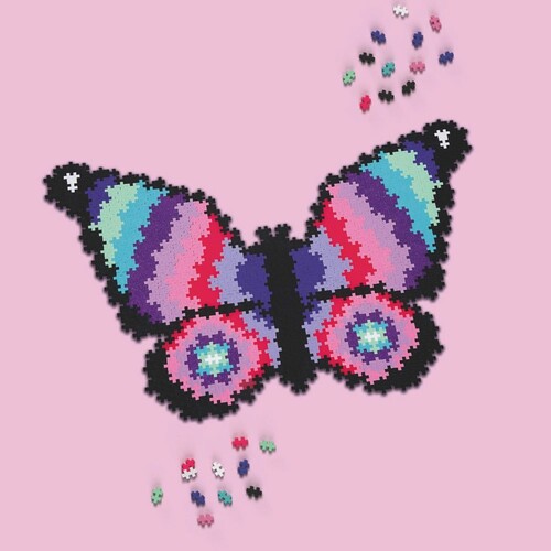 Plus-Plus Plus-Plus Casse-tête par numéros Papillon 800 pièces 5710409106948