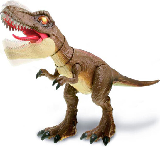 Happy Kid lost age - dinosaure motorisé t-rex 47cm 672552416372
