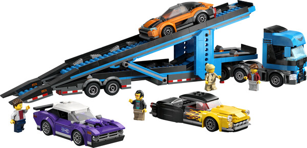 LEGO LEGO 60408 Le transporteur de véhicules avec voitures de sport 673419388436