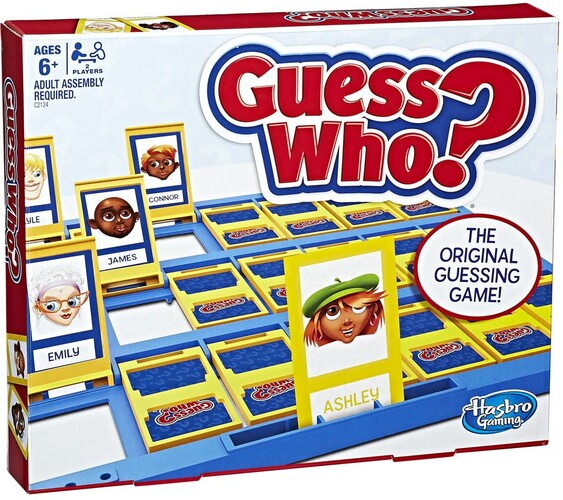 Hasbro Guess Who? classique (fr/en) 630509901005