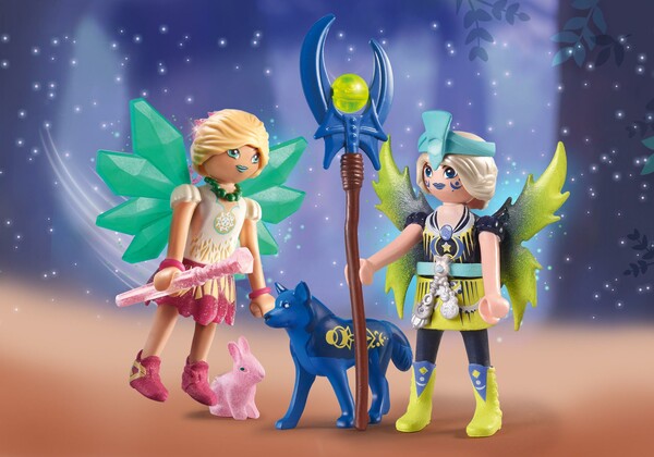 Playmobil Playmobil 71236 Crystal et Moon Fairy avec animaux 4008789712363