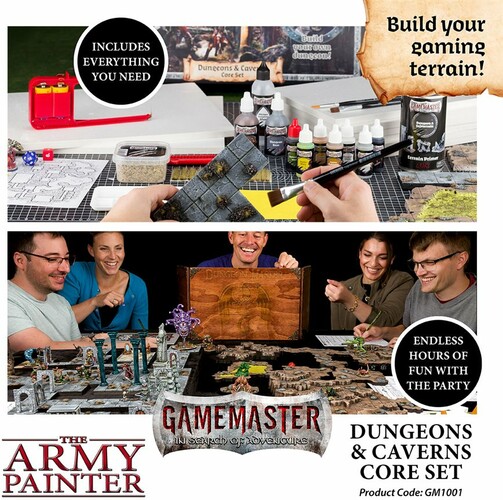 The Army Painter Gamemaster - dungeons and caverns core set 5713799100190
