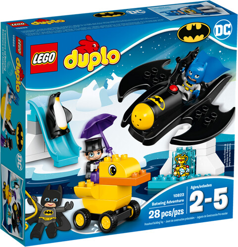 LEGO LEGO 10823 DUPLO L'aventure en Batwing, Batman 673419250122
