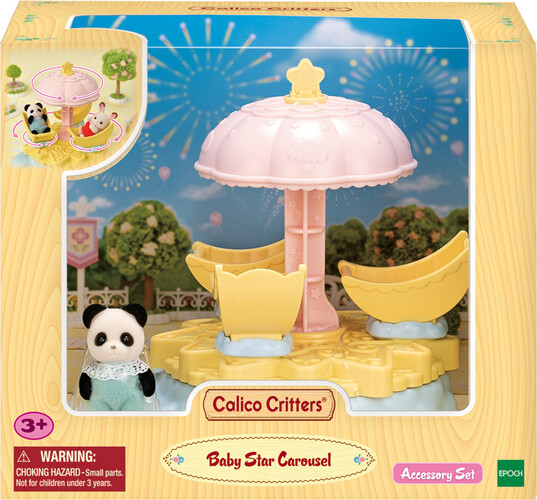 Calico Critters Calico Critters Baby Star Carousel 020373319165