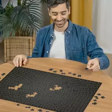 Ravensburger casse-tete Casse-tête 736 Krypt noir 4005555000549