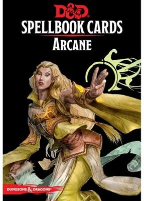 Wizards of the Coast Donjons et dragons 5e DnD 5e (en) Spellbook Cards Arcane (D&D) 9780786966547