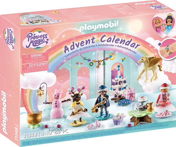 Playmobil Playmobil 71348 Calendrier de l'Avent Noël sous l'arc-en-ciel 4008789713483