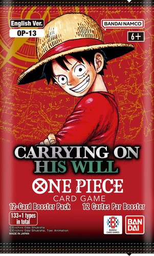 bandai One piece TCG - Op-13 Carrying on his will booster 810158833517