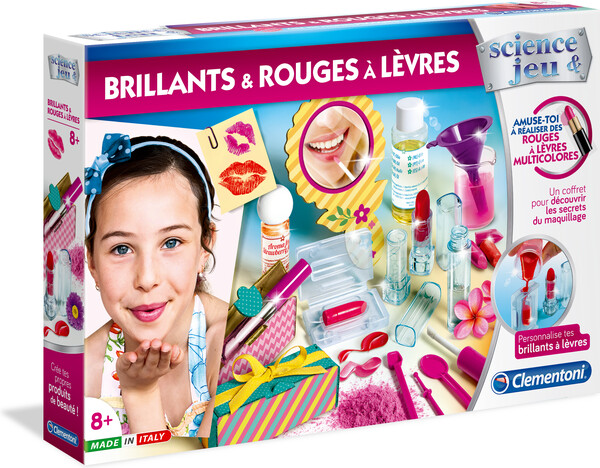 Clementoni Science & jeu: Science Créer tes rouges à lèvres (fr) 8005125523504