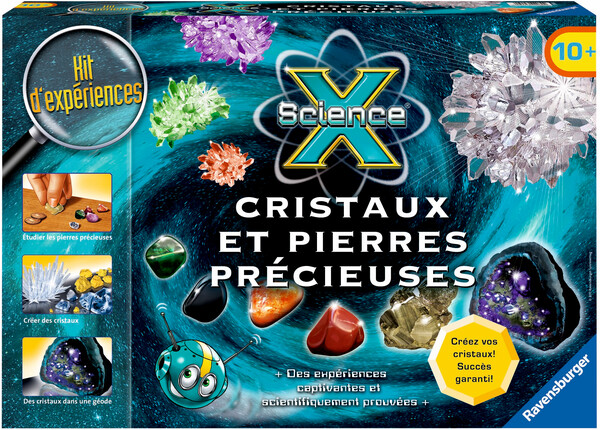 Ravensburger Science X cristaux et pierres précieuses (fr) 4005556188826
