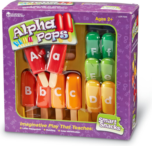 Learning Resources Sucettes glacées aux lettres de l'alphabet 765023073454