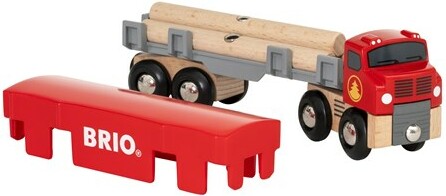 BRIO Brio Train en bois Camion de transport de bois 33657 7312350336573