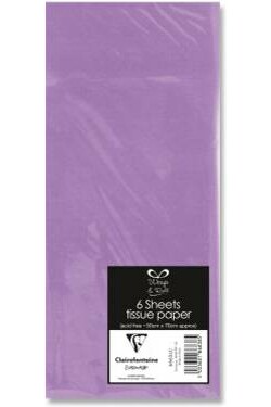 Lamarche Importation Papier de soie sachet 6 feuilles 50 x 70 cm lilas 5033601868385